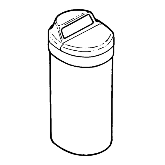 Sears Water Softener Installation Manual