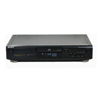 Sony CDP-XE310 Service Manual