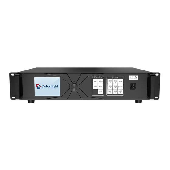 Colorlight X16 User Manual