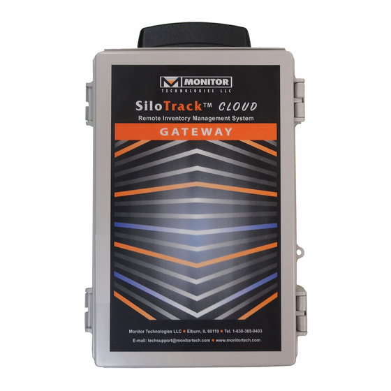 Monitor SiloTrack CLOUD Manuals