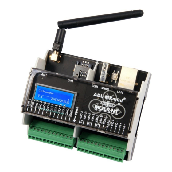 Meier-NT ADL-MXmini Manual