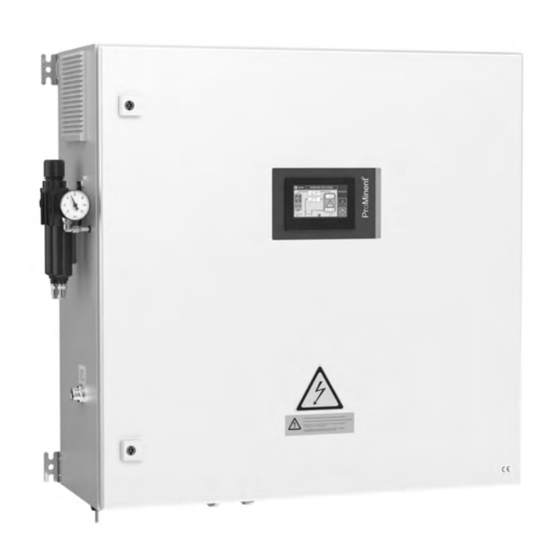 ProMinent OZONFILT OZVb 1 A Operating Instructions Manual