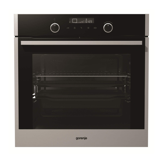 Gorenje BOP747S32X Manuals