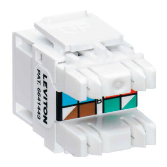 Leviton 5G110-RX5 Instructions For Use