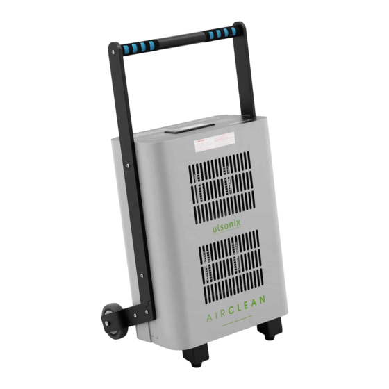 ulsonix AIRCLEAN 40G User Manual