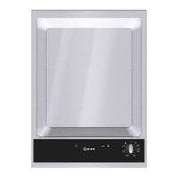 NEFF Teppan Yaki N54K40N0 Instruction Manual