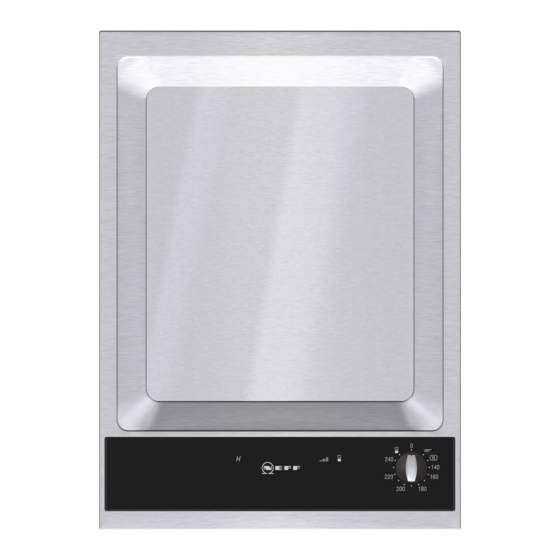 NEFF Teppan Yaki N54K40N0 Instruction Manual