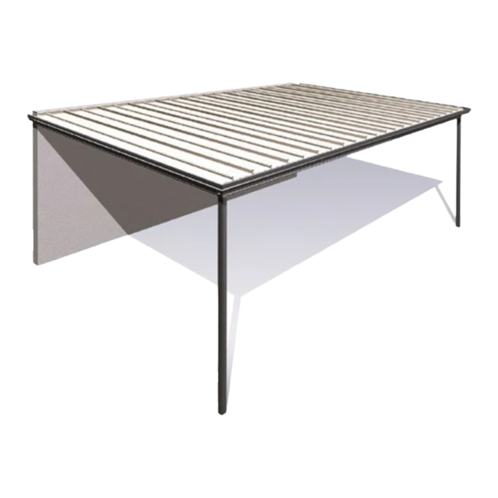 Stratco Outback Flat Verandah Installation Manual