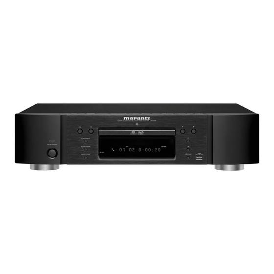 Marantz UD7006 User Manual