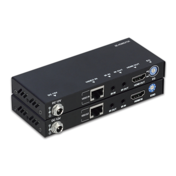 W Box 0E-HDMIEXTDR Manual