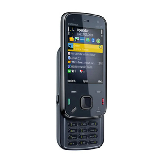 Nokia MOBILE PHONE N86 User Manual