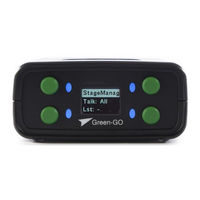 Green-Go GGO-SI2WR Quick Start Manual