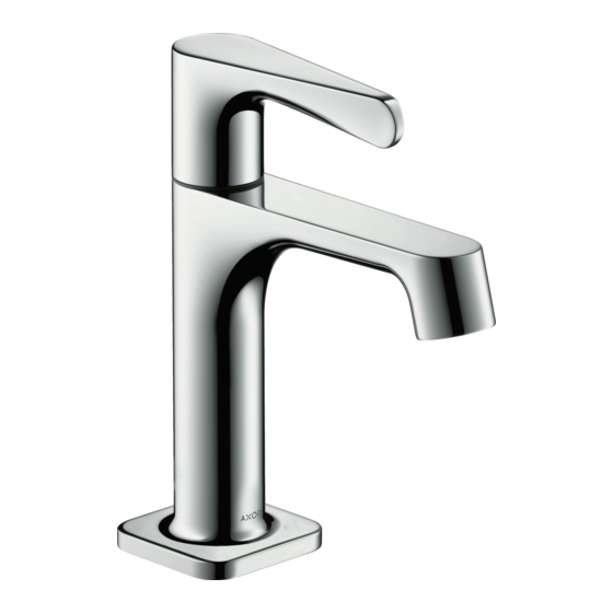 Axor Citterio M 16 Instructions For Use Manual