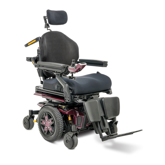 Pride Mobility Quantum Q6 Edge 2 Installation Instructions Manual