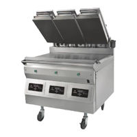 Garland Manitowoc MWE3W Steps For Programming Grill Recovery Cleaning