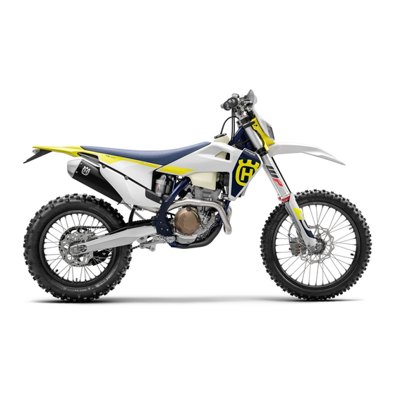 Husqvarna FX 350 2023 Owner's Manual