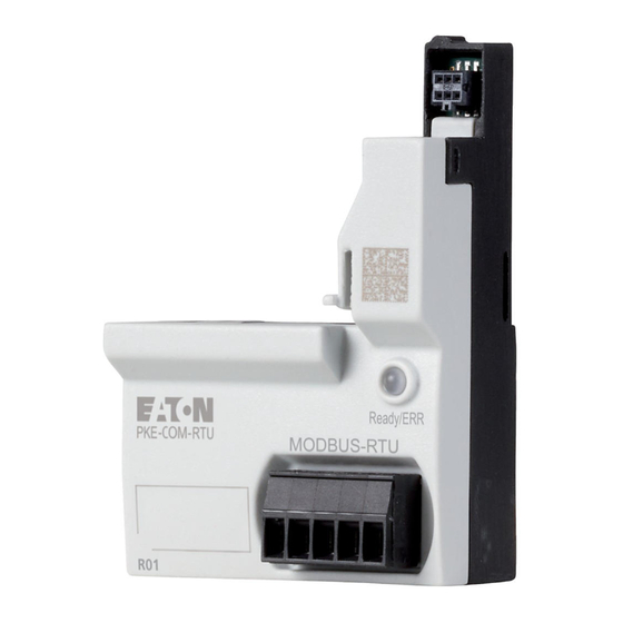 Eaton PKE-COM-RTU Instruction Leaflet