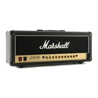 Marshall Amplification JCM900 4100 Quick Start Manual