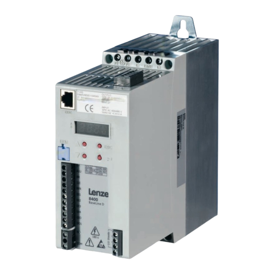 Lenze E84AVBDE Series Mounting Instructions