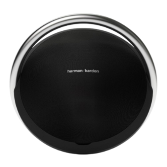 Harman Kardon Onyx Service Manual