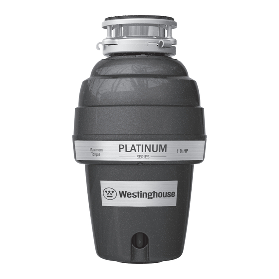 Westinghouse PLATINUM QKG09 Owner's Manual