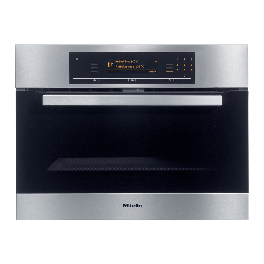 Miele H 5081 BP User Instructions
