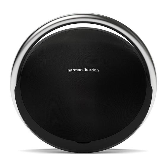 Harman Kardon Onyx Owner's Manual
