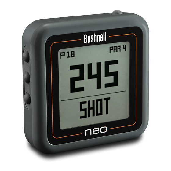 Bushnell NEO GHOST User Manual
