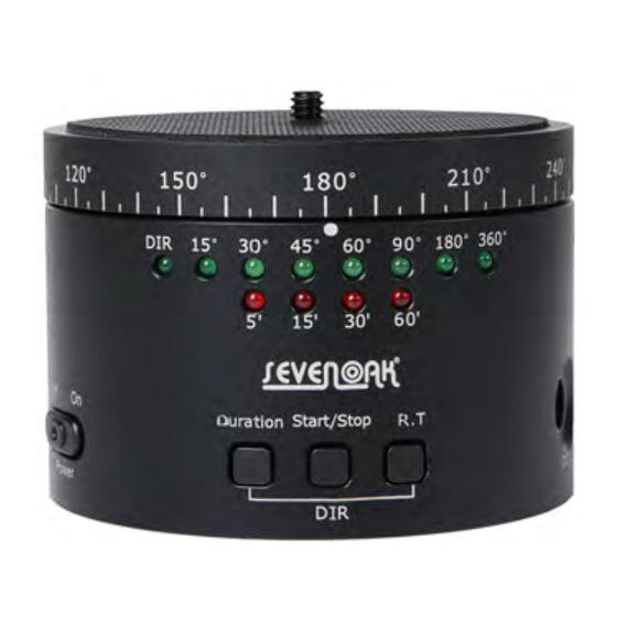 Sevenoak SK-EBH01 Manual