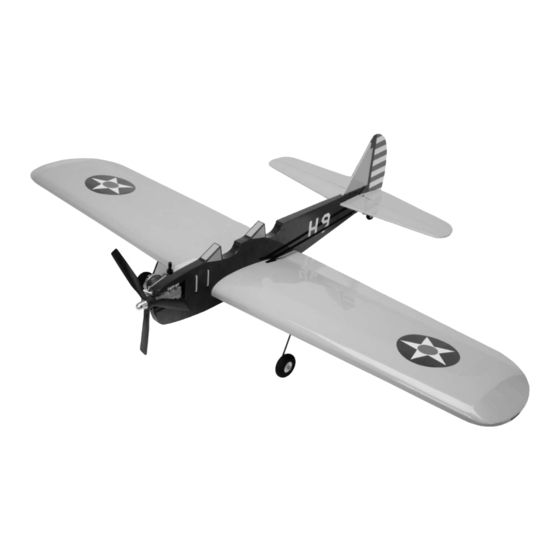 Hangar 9 PT-19 CL Assembly Manual