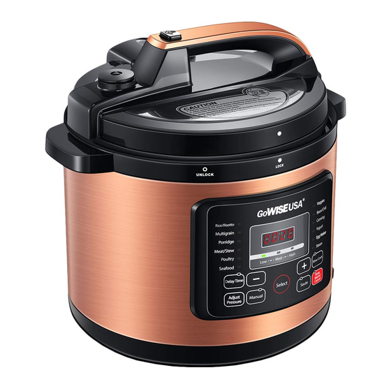 Gowise pressure best sale cooker canning