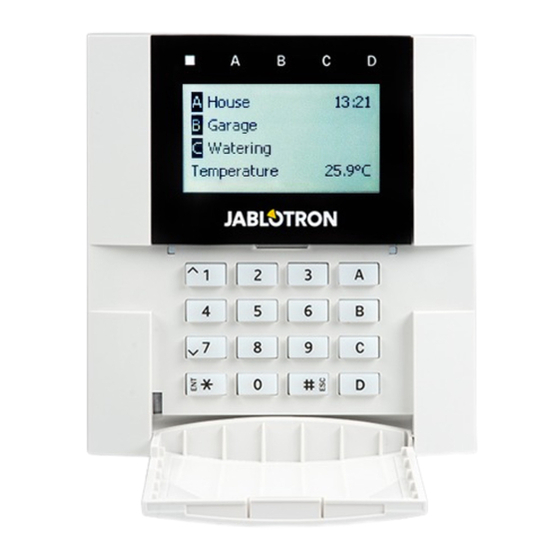 jablotron JA-10 Series Manual