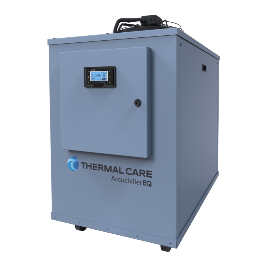 Thermal Care ACCUCHILLER EQ Operation, Installation, And Maintenance Manual