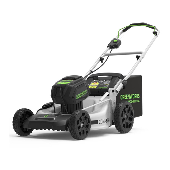 GreenWorks Commercial GM 210 Owner's Manual