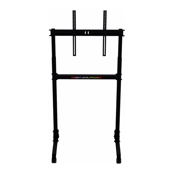 Next Level Racing FREE STANDING SINGLE MONITOR STAND Instruction Manual
