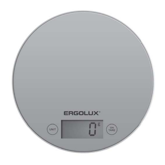 Ergolux ELX-SK03-C03 Instruction Manual
