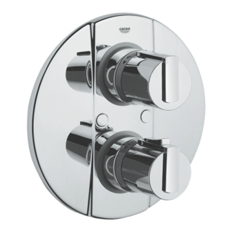 Grohe Grohtherm 2000 Installation Instructions Manual