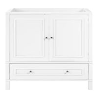 Bolton Furniture AVAN36WHBB Assembly Instruction Manual