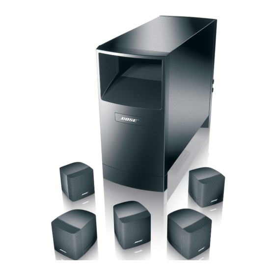 Bose AM 6 III Quick Setup Manual