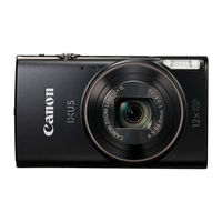 Canon Ixus 285 HS Getting Started