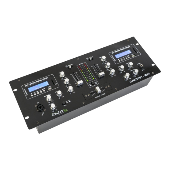Ibiza sound DJM250BT-MKII User Manual