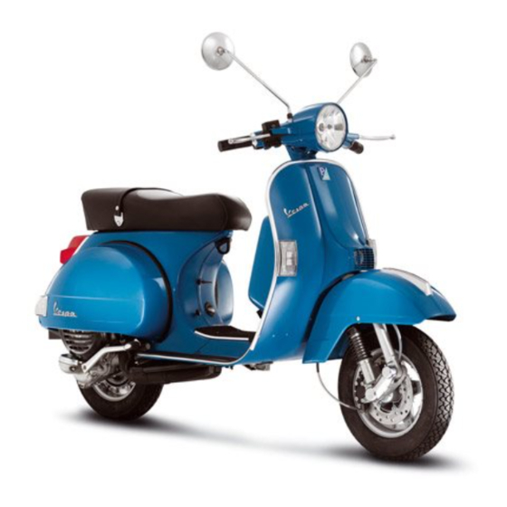 VESPA PX 150 Manual