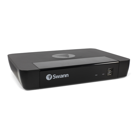 Swann NVR Quick Start Manual