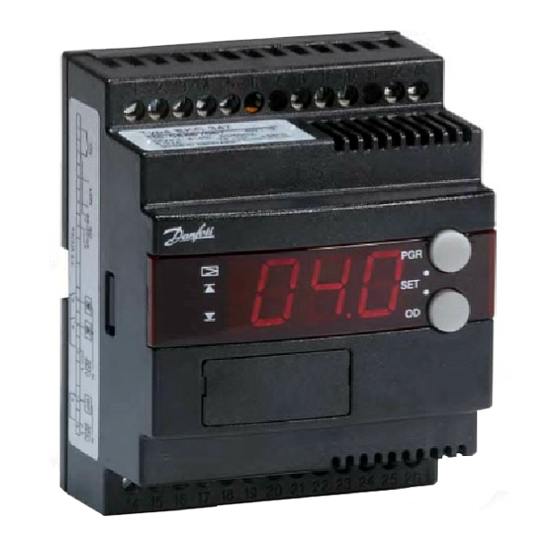 Danfoss EKC 347 Instructions Manual