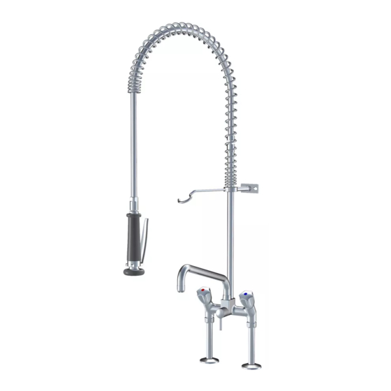 KWC GASTRO 802340 Installation And Service Instructions Manual