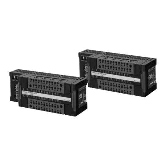 Omron GI-SMD/SID Quick Start Manual