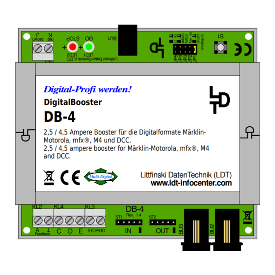Littfinski Daten Technik DigitalBooster DB-4 Manuals