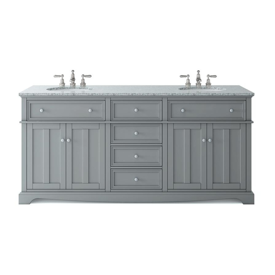 Home Decorators Collection FREMONT 72 Installation Manual