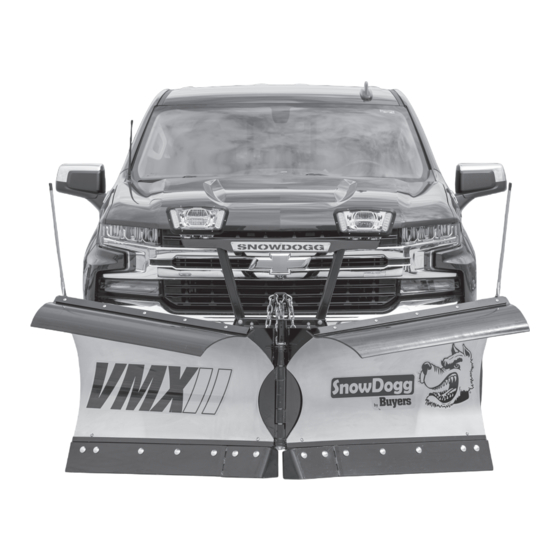 Buyers SnowDogg VMXII Series Installation Manual