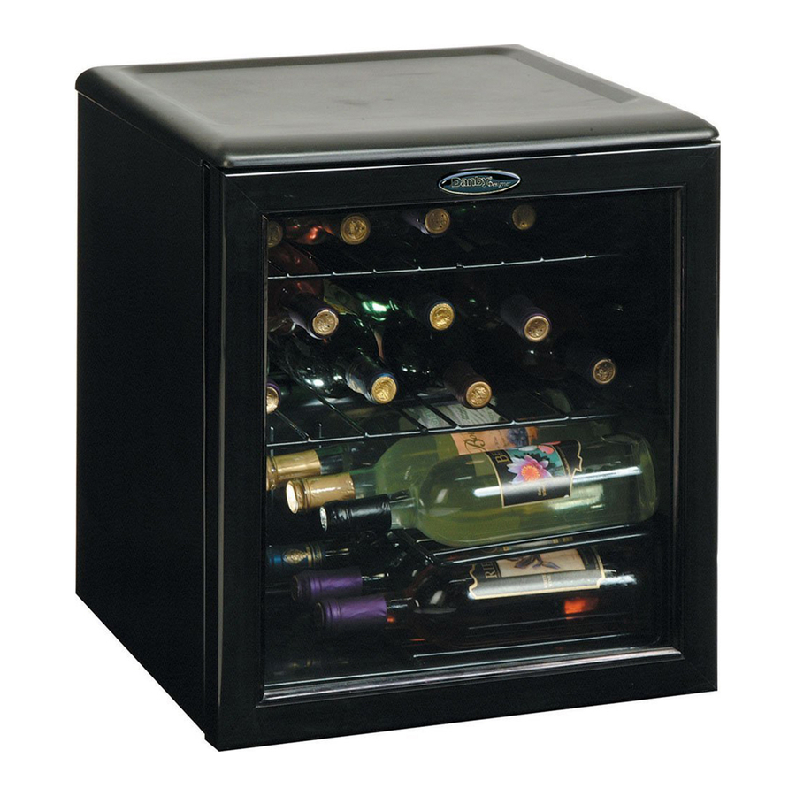 Danby Millenium DWC172BL Owner's Manual